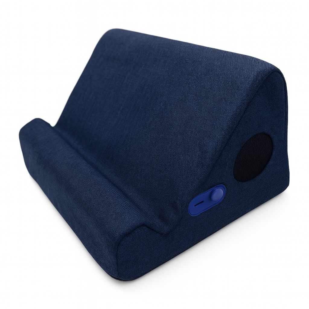 The Duo Induction Speaker Tablet Pillow