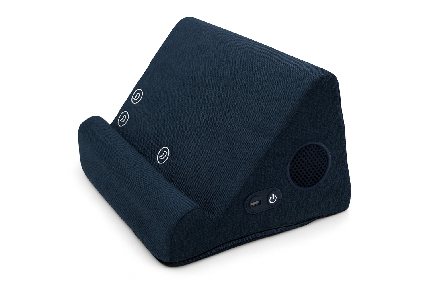 The Duo Induction Speaker Tablet Pillow