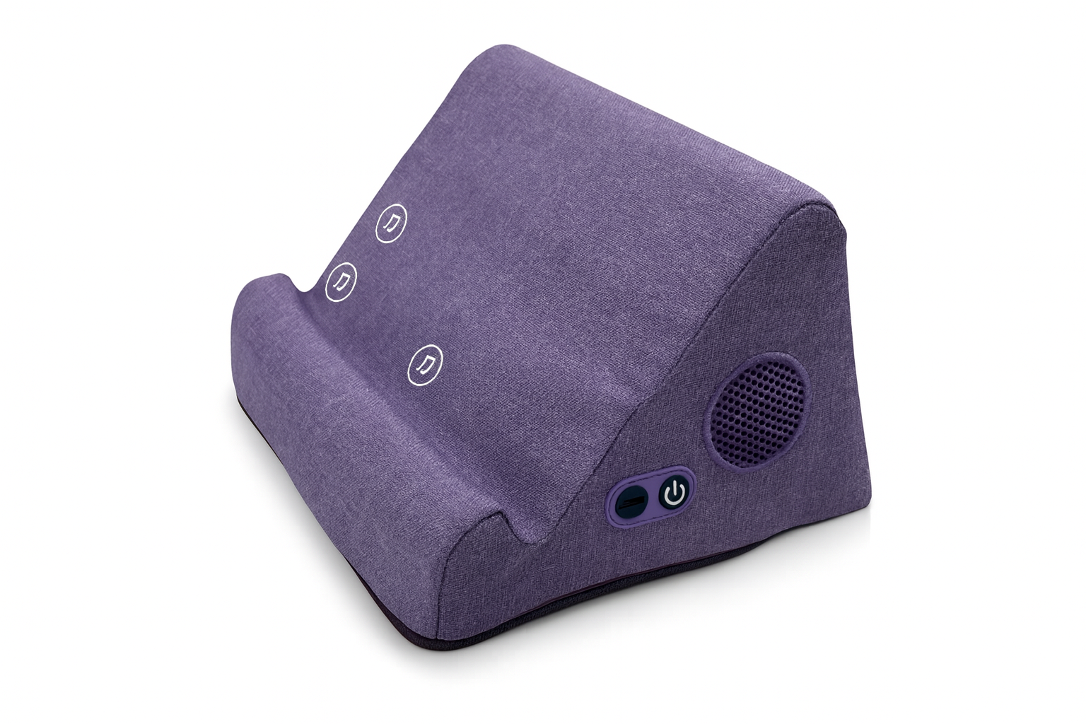 The Duo Induction Speaker Tablet Pillow
