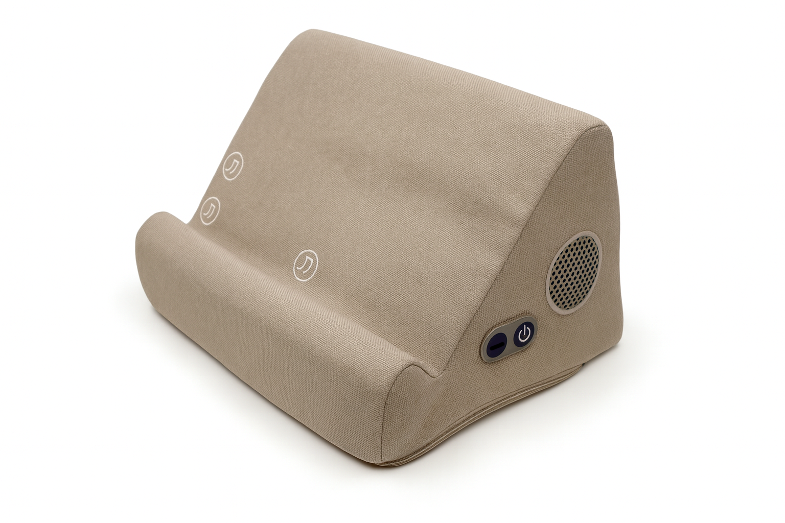 The Duo Induction Speaker Tablet Pillow