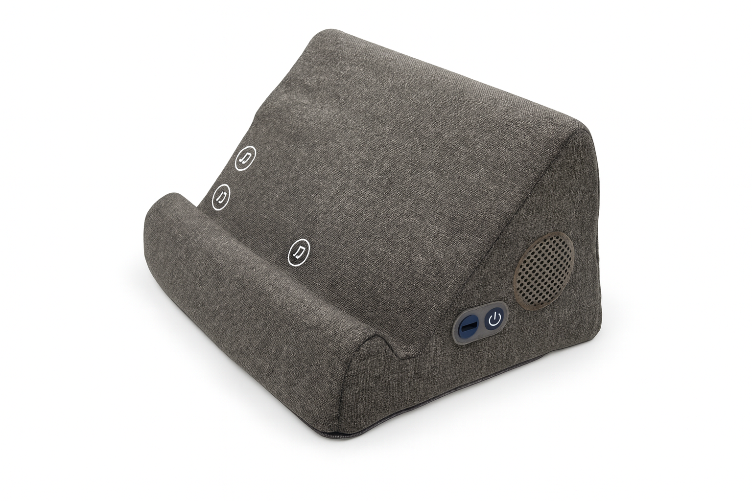 The Duo Induction Speaker Tablet Pillow